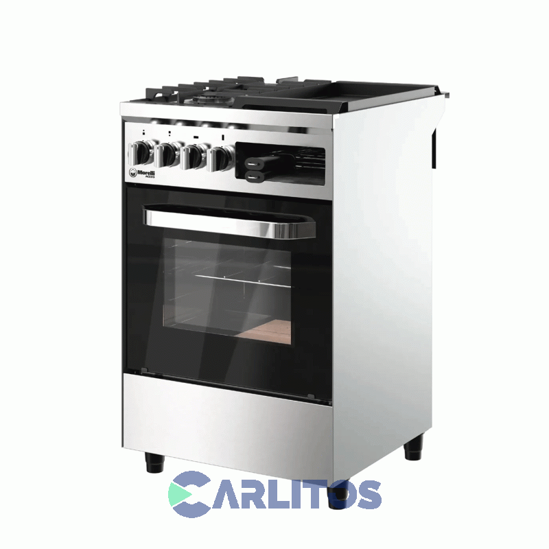 Coina A Gas Industrial Morelli 55 Cm  Acero Inoxidable 16374 Multigrill