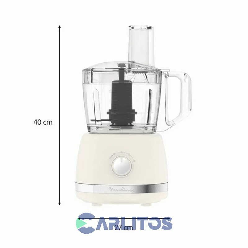 Multiprocesadora Moulinex Soleil 600 Watts - 2 Vel Fp345a11