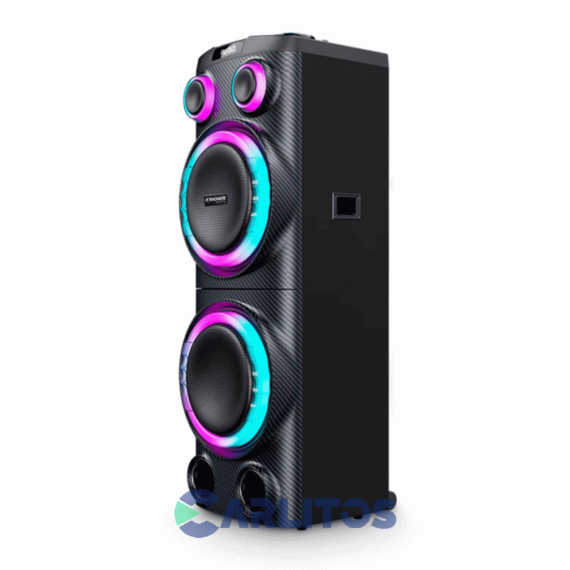 Parlante Torre Crow Mustang Cyberbeat Con Bluetooth 40000 Watts Pmpo