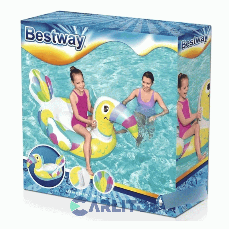 Flotador Tucan Chico Bestway 173 Cm 41437