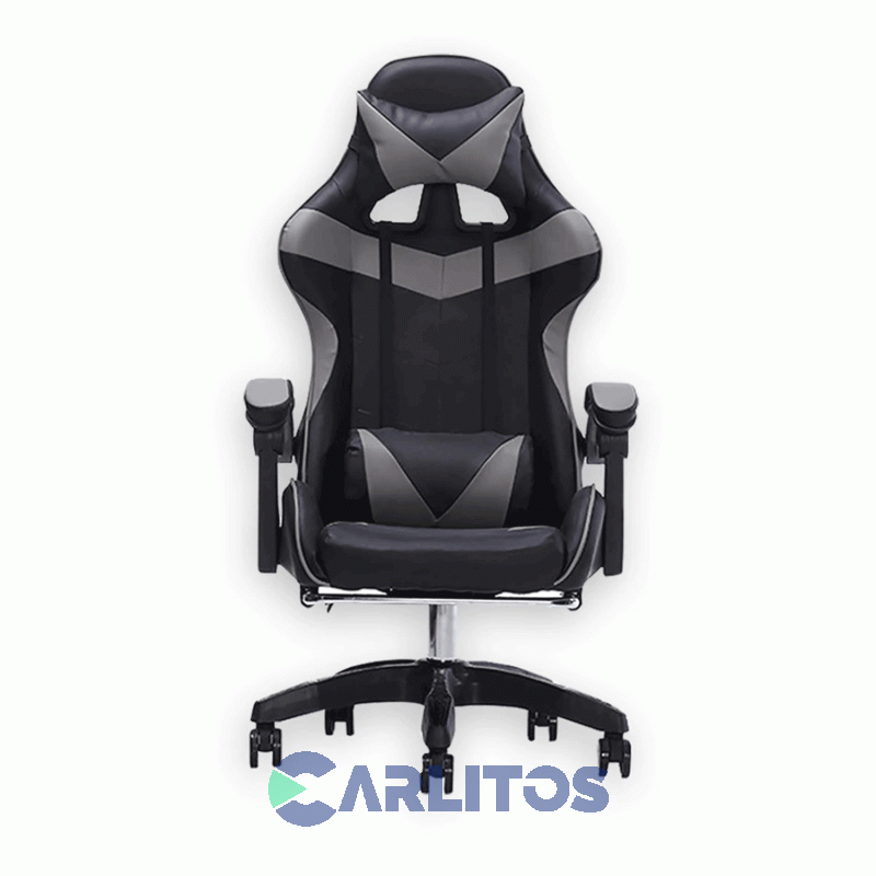 Sillon Gamer Daihatsu Gris Premium Reclinable 155º D-ga5/gy