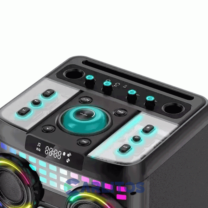 Parlante Torre Ken Brown Con Bluetooth 40000 Watts Pmpo Monster 12