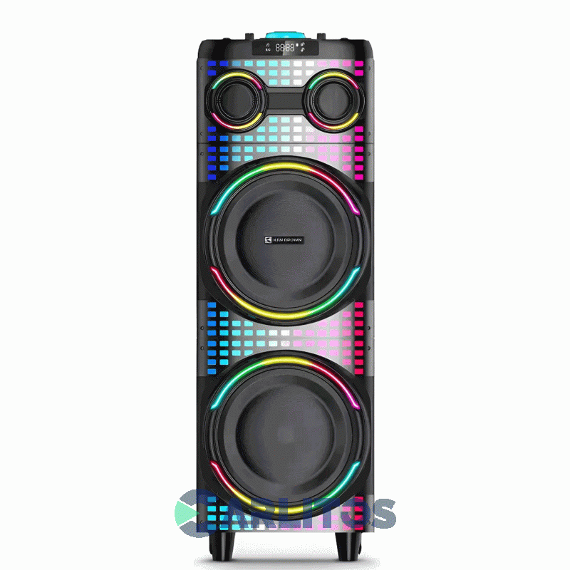Parlante Torre Ken Brown Con Bluetooth 40000 Watts Pmpo Monster 12