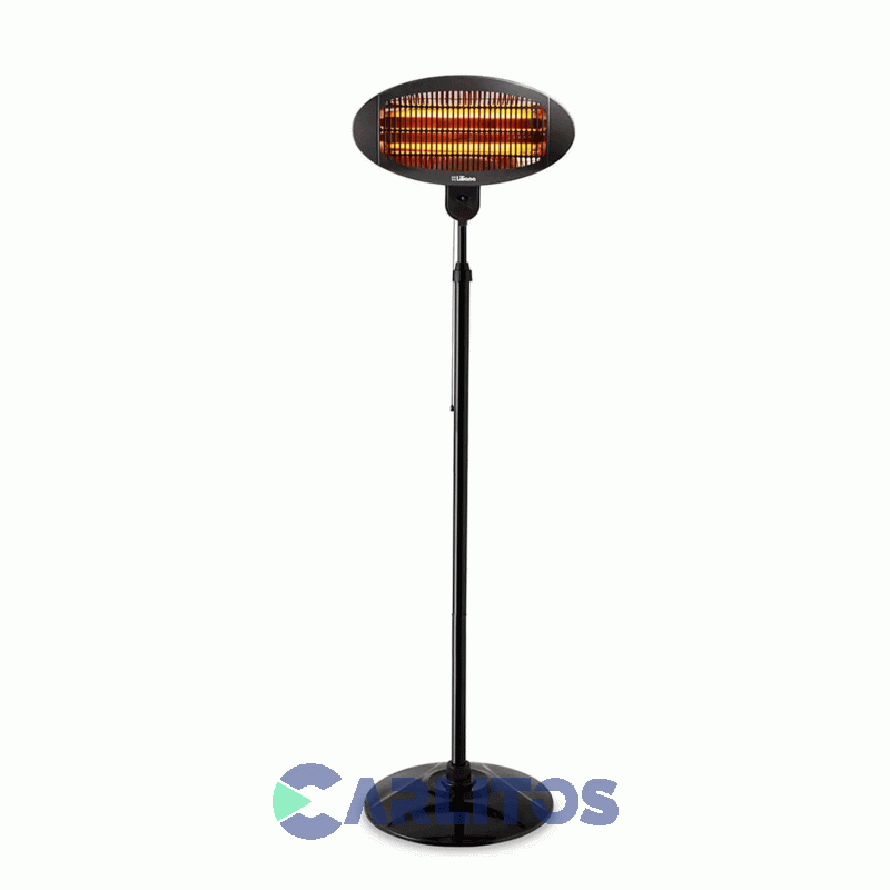 Calefactor Electrico Infrarrojo Liliana De Pie Para Exterior CcIpie2000