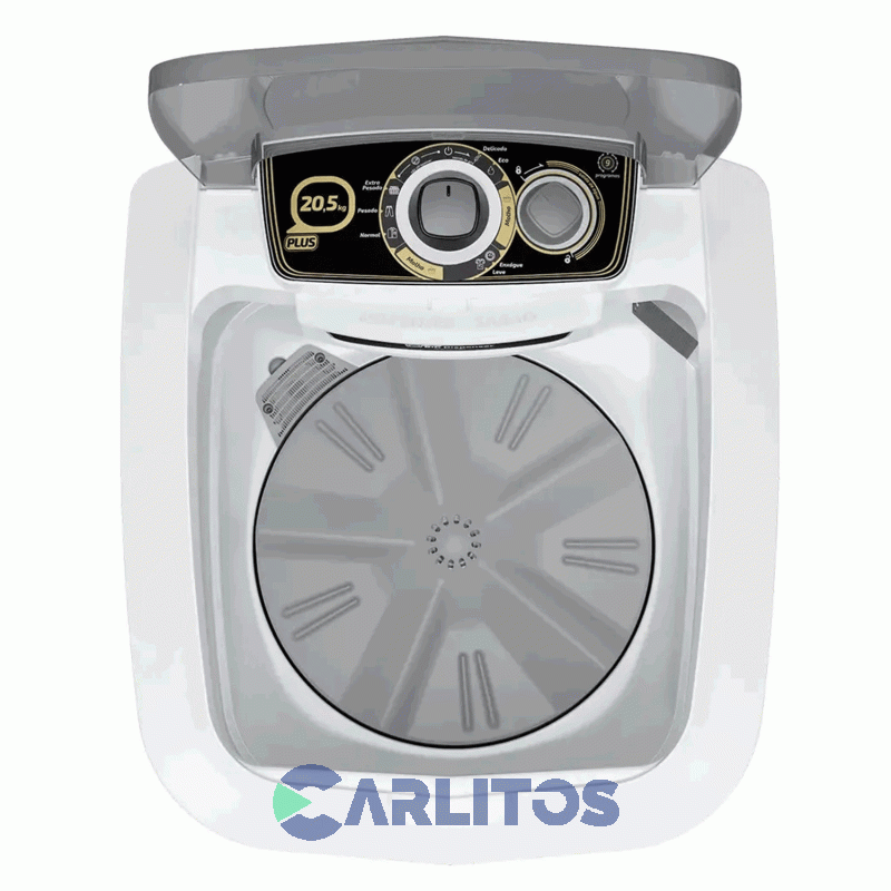 Lavarropa Carga Superior Steel Home 20.5 KG Blanco Sh-lsa20b