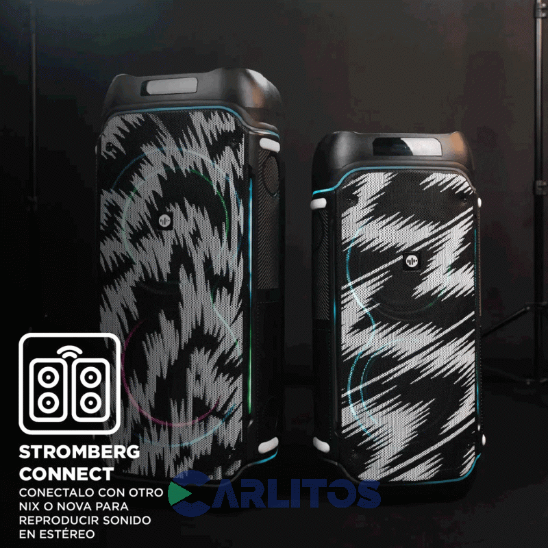 Parlante Torre Stromberg Carlson Nix Con Bluetooth Y Bateria 80 Watts Rms
