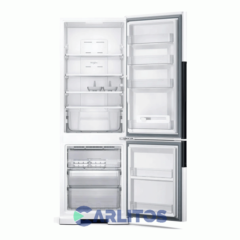 Heladera No Frost Whirpool Combi Inverter 397 Litros Blanca Wre44bb