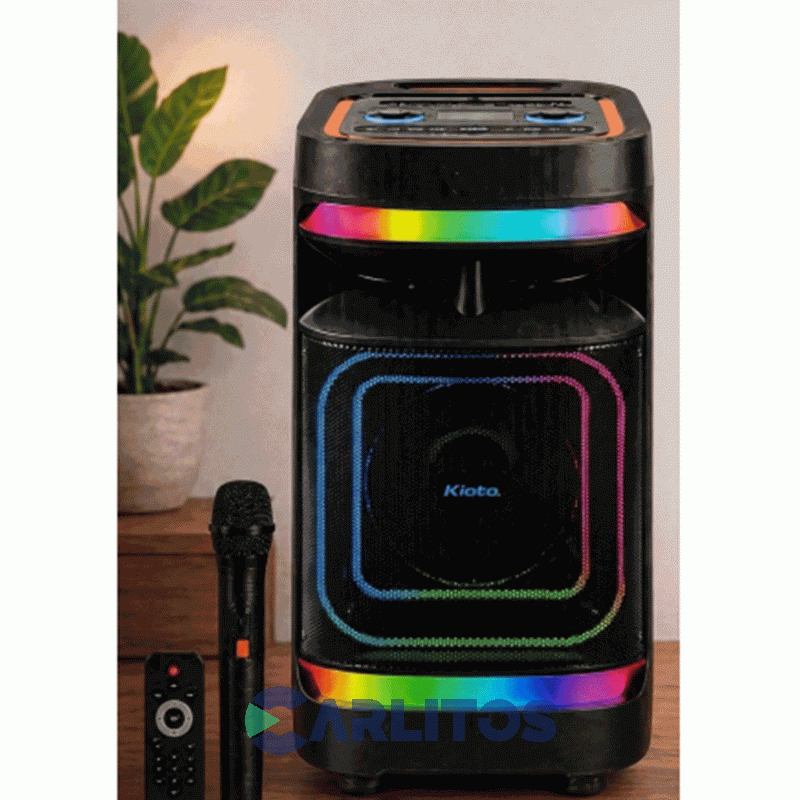 Parlante Portatil Kioto Con Bluetooth Y Bateria 1800 Watts Ms Kt840