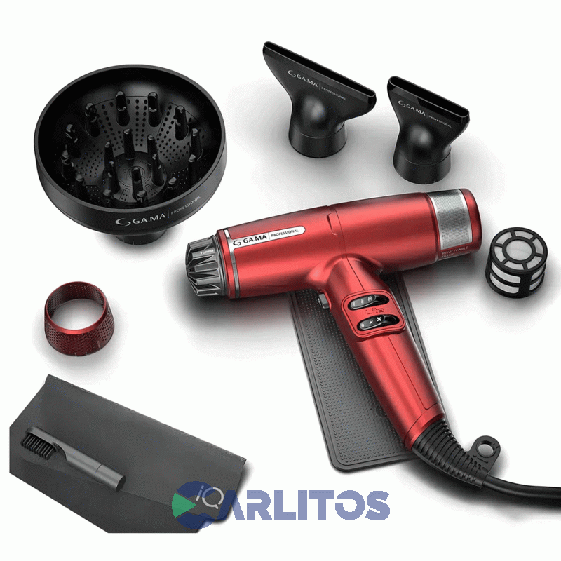 Secador De Pelo Ga.Ma Iq Lite 1600 Watts Red