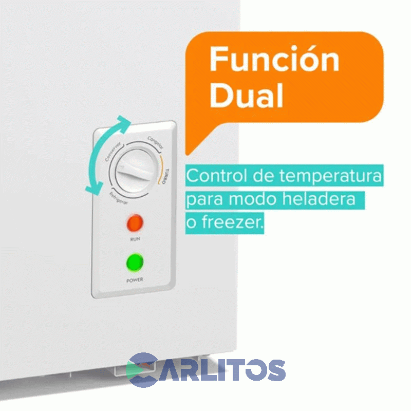 Freezer Horizontal Gafa 100 Litros Blanco Fghf101b-s