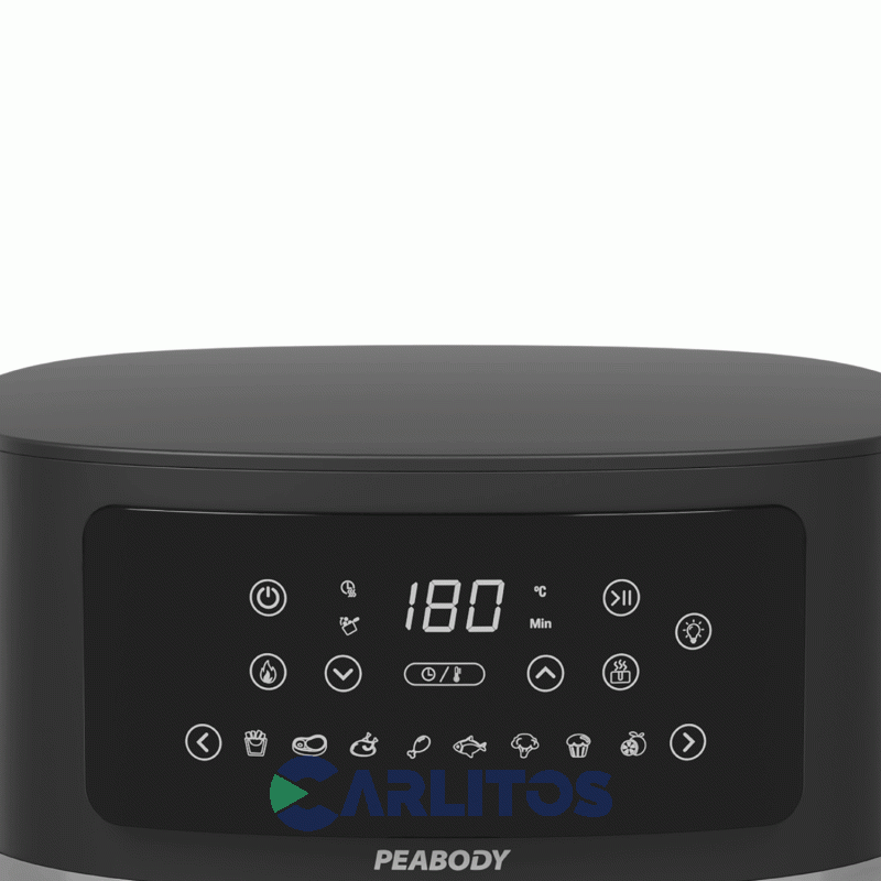 Freidora De Aire Peabody Fryer Digital Negra Pe-afw700n
