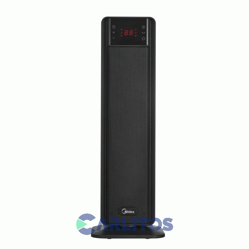 Estufa Turbo Midea De Placa Ceramica Con Forzador Turbopower 2000 Watts Tch-2kw-Ar1