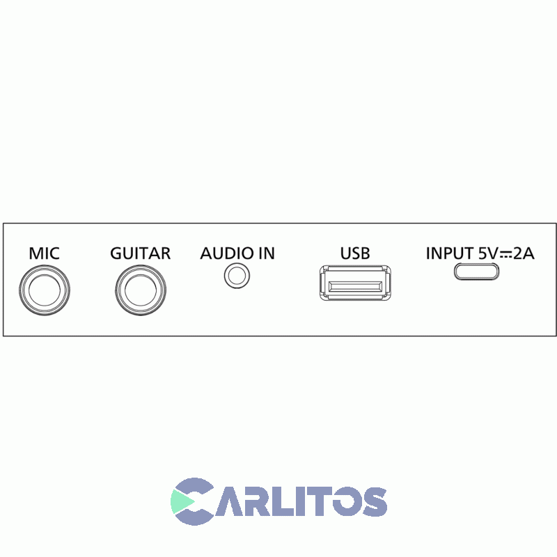 Parlante Torre Philips Con Bluetooth 20 Watts Rms Tax2000/00