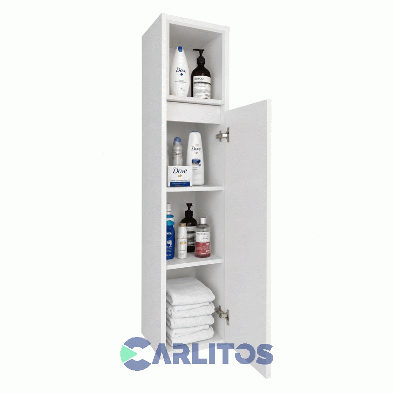 Columna Vanitory Tables 0.60 Mts Nevado-Blanco