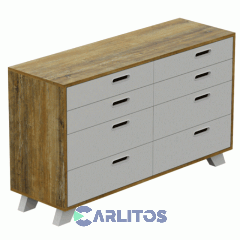 Comoda Linea Nordic La Esperanza Atakama Y Laqueado Blanco