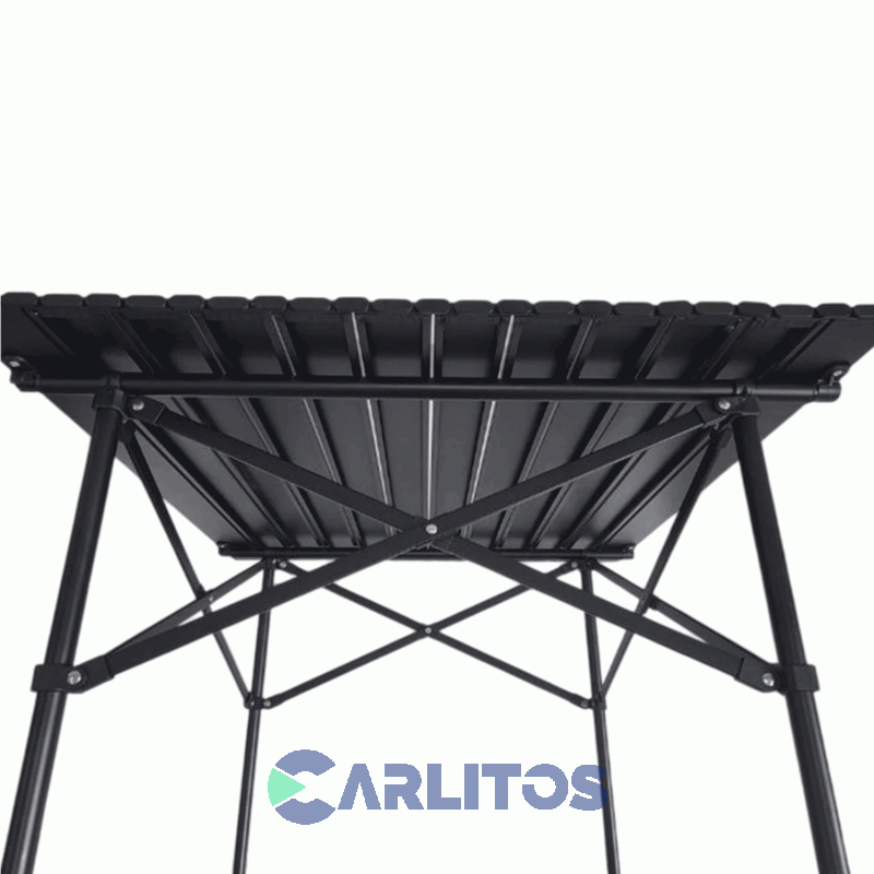 Mesa Enrollable Outdoors Multiuso Con Estructura De Aluminio 1013