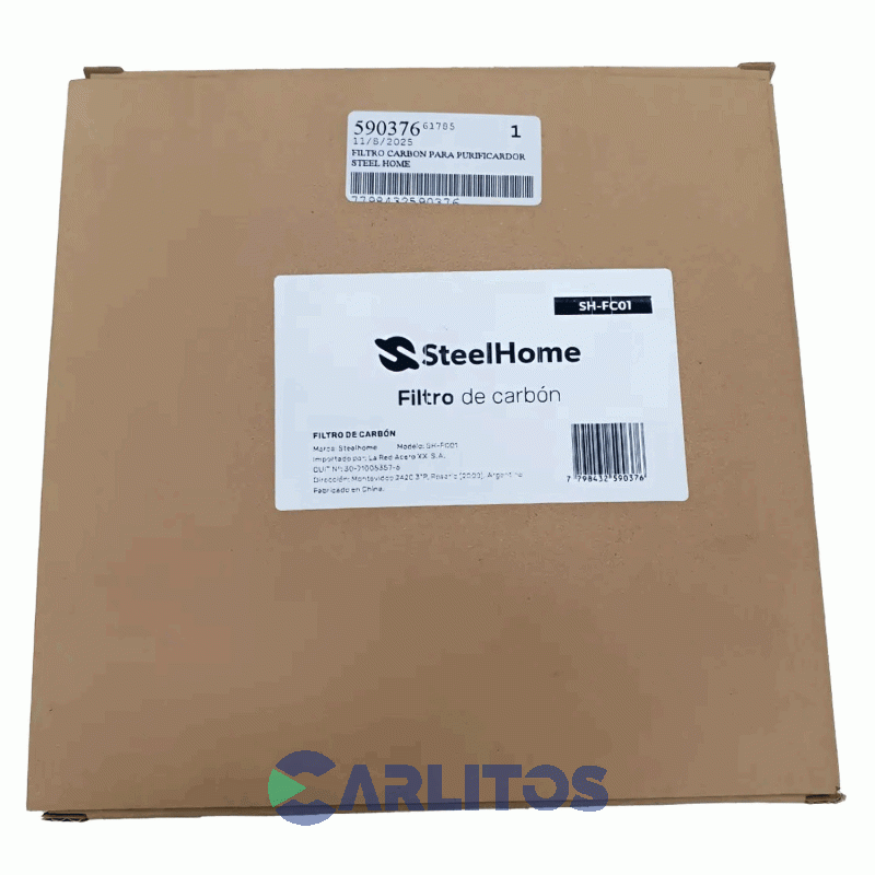 Filtro De Olores Steel Home Para Purificadores Sh-Fc01