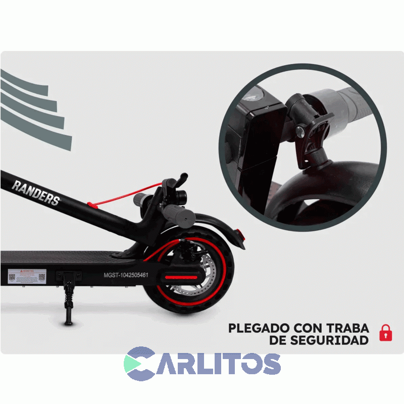 Monopatin Scooter Electrico Randers Sct-104