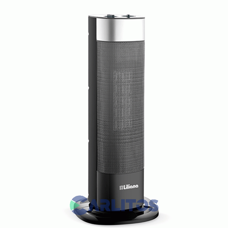Estufa Turbo Liliana De Placa Ceramica Con Forzador Towerheat 2000 Watts T151