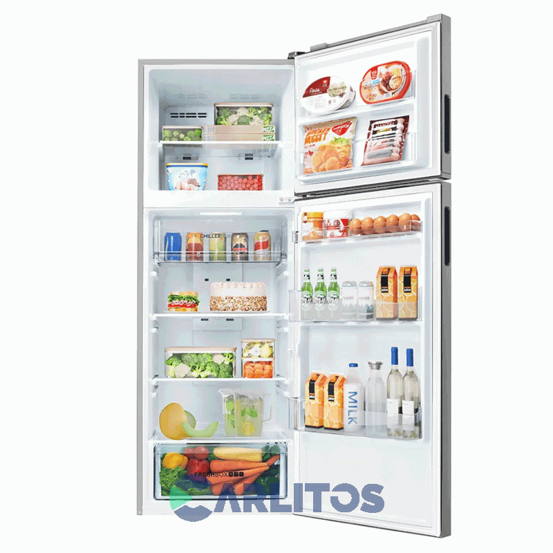 Heladera No Frost Drean Inverter 340 Litros Acero Inoxidable Rzn320pcarx0