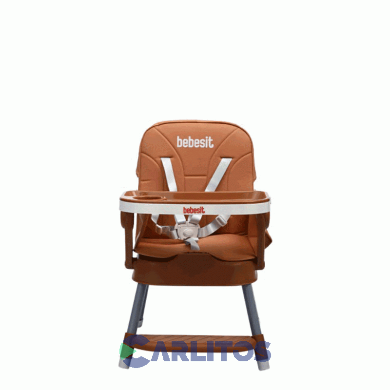 Silla De Comer Bebesit Convertible Booster 6230-C Marron