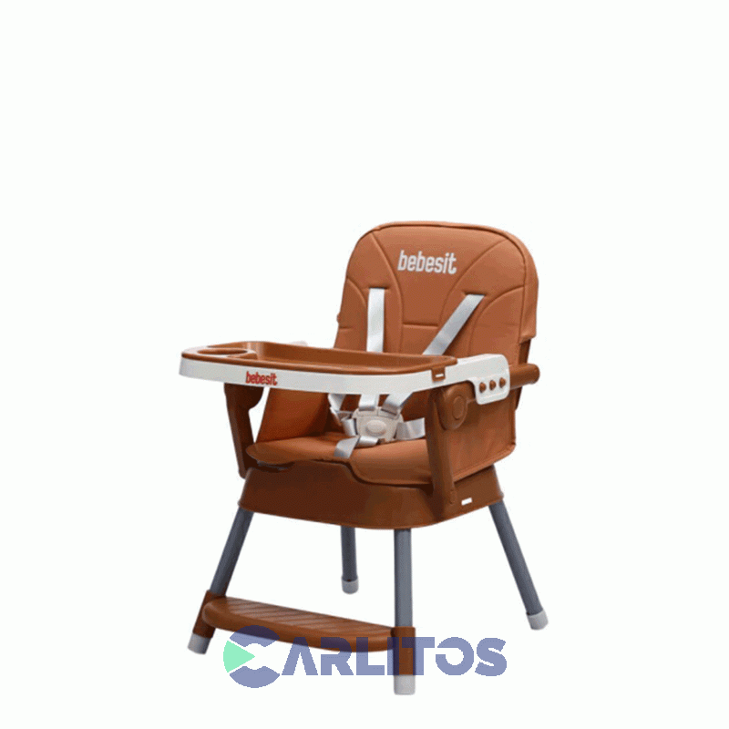 Silla De Comer Bebesit Convertible Booster 6230-C Marron