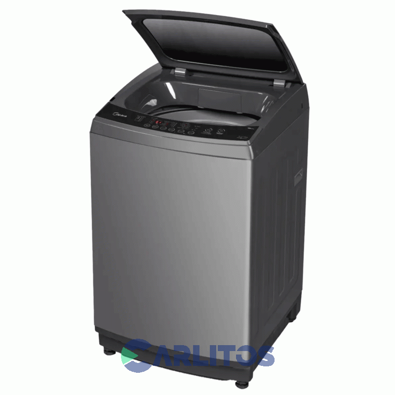 Lavarropa Carga Superior Midea 9 KG 670 RPM Gris Mls-90ge04n