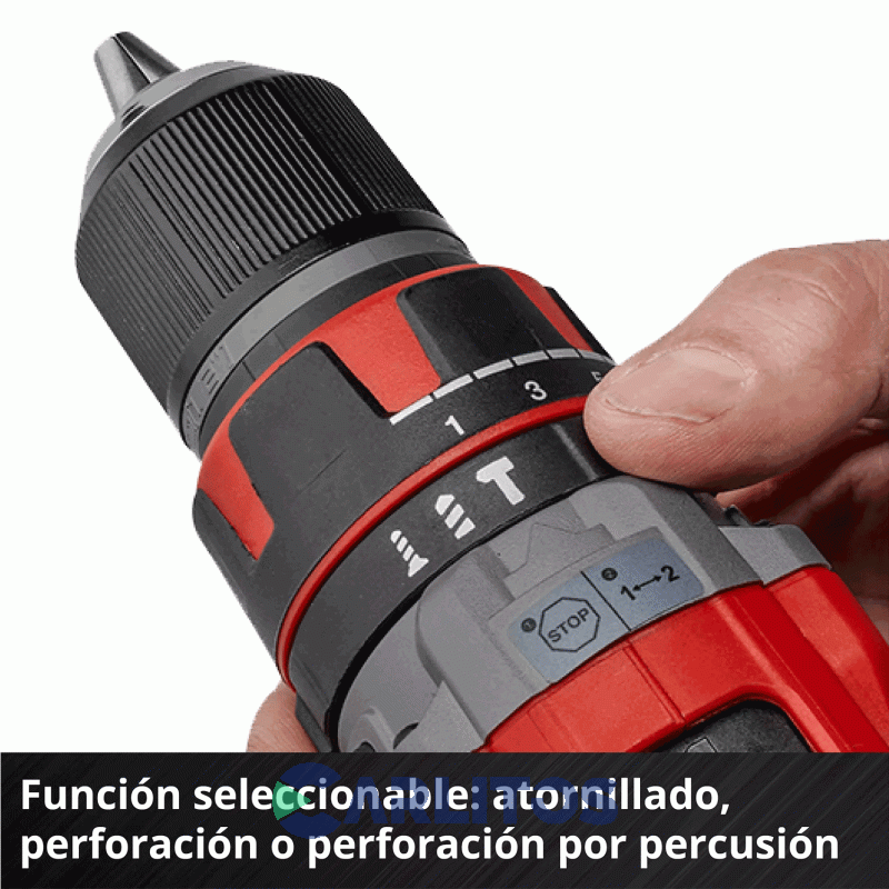 Taladro Atornillador Einhell 13 Mm Inalambrico 18 V 451421 Tp-Cd 18/60 Li-I Bl (1 X 2.0Ah)