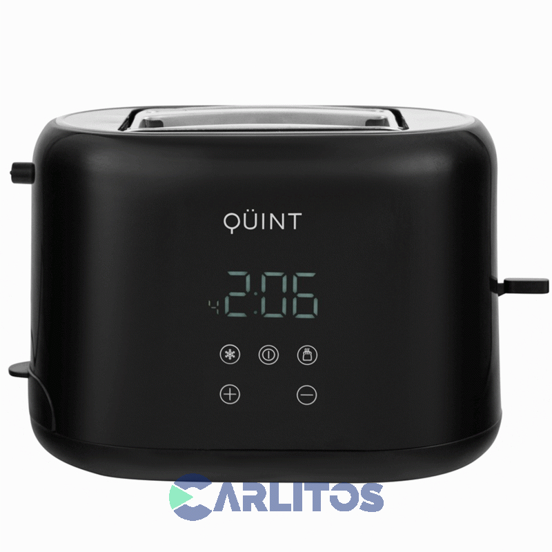 Tostadora Electrica Quint Digital - 2 Ranuras Tq-350bd Negra