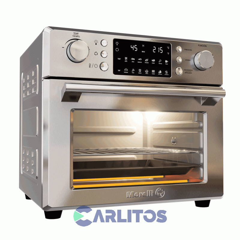 Horno Electrico Morelli Con Freidora 25 Litros Bari 700100