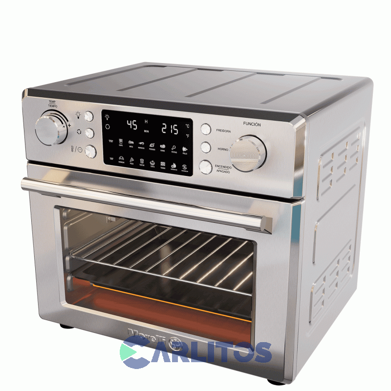 Horno Electrico Morelli Con Freidora 25 Litros Bari 700100