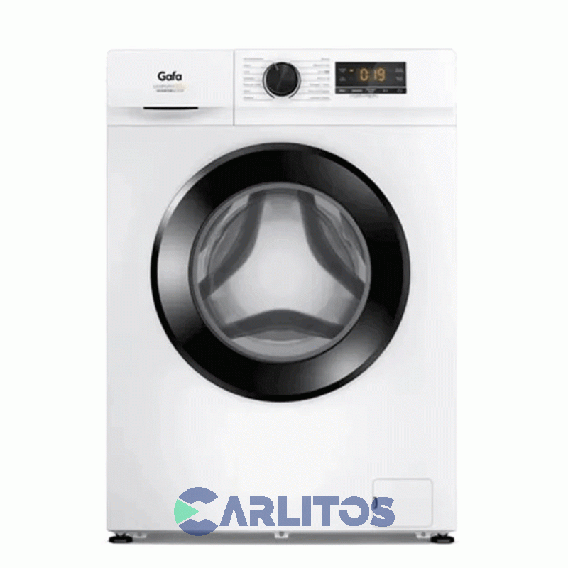 Lavarropa Carga Frontal Gafa 6 KG 1000 RPM Blanco Inverter Lfg06w Slim