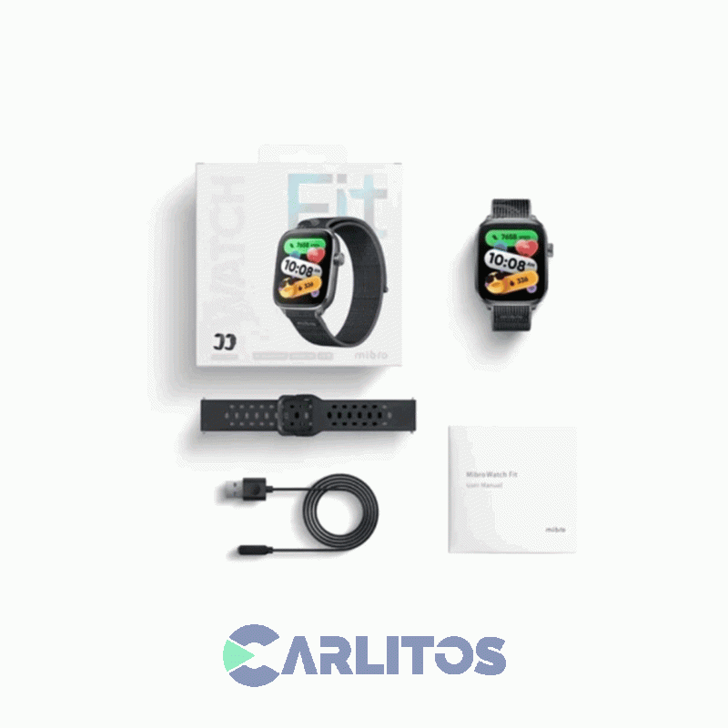 Reloj Inteligente Mibro Smart Watch Fit 187-82231 Negro