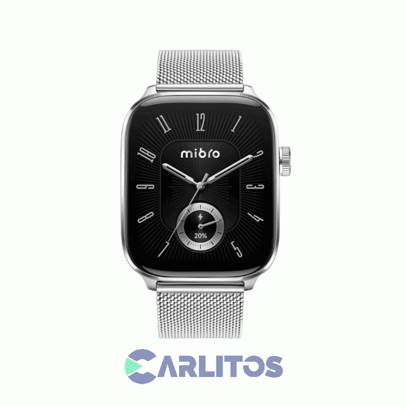 Reloj Inteligente Mibro Smart Watch Fit 187-82248 Plateado