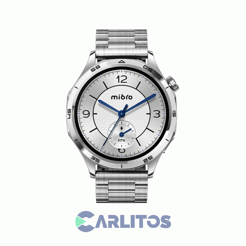 Reloj Inteligente Mibro Smart Watch Gt 187-80916 Plateado