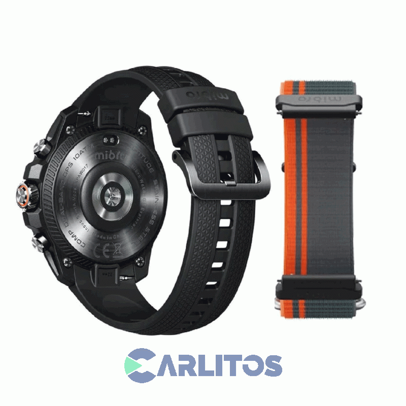 Reloj Inteligente Mibro Smart Watch Gs Explorer 187-79304 Negro