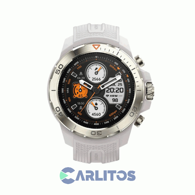 Reloj Inteligente Mibro Smart Watch Gs Explorer 187-80022 Blanco