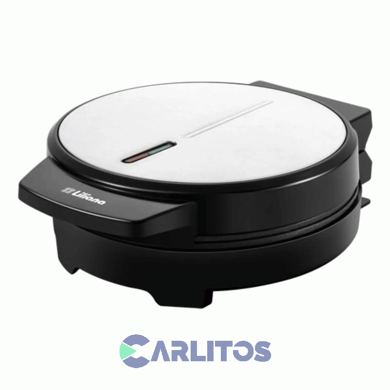 Wafflera Electrica Liliana Redonda Negra Aw932