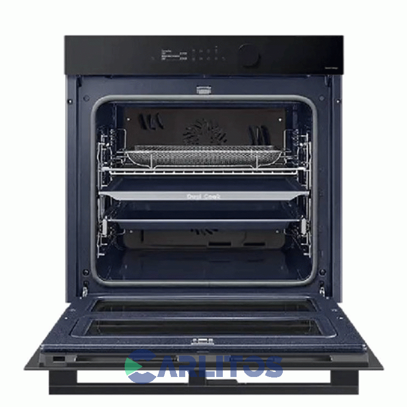 Horno Electrico Empotrable Con Grill Samsung 60 CM Negro - Wifi - Nv7B5745tak Dual Cook Flex