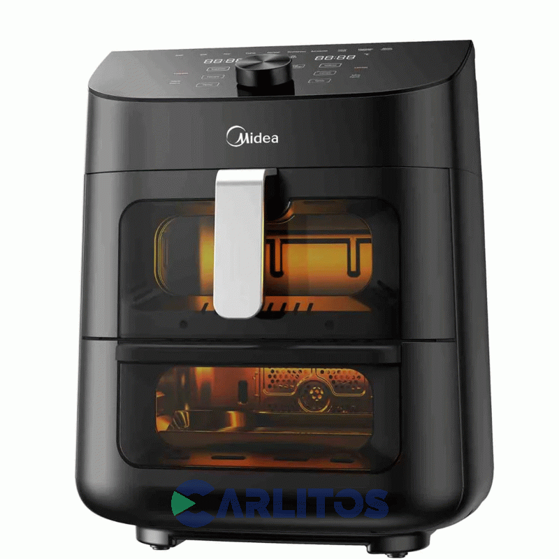 Freidora De Aire Midea Fryer Digital Negra Af-d211bar1
