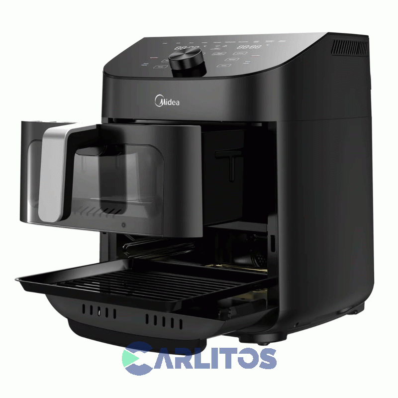 Freidora De Aire Midea Fryer Digital Negra Af-d211bar1