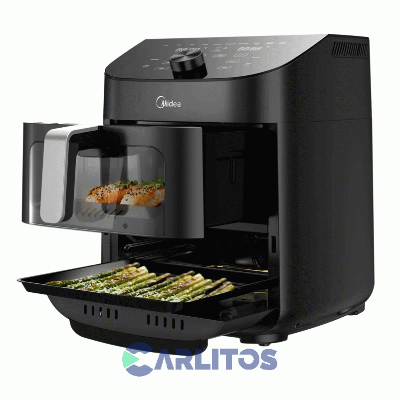 Freidora De Aire Midea Fryer Digital Negra Af-d211bar1