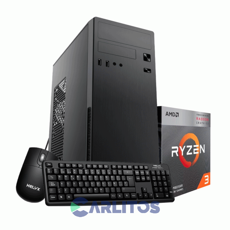 Pc De Escritorio Kelix  Amd Ryzen R3 8 Gb Hd Solido 256 Gb Kl-3200g