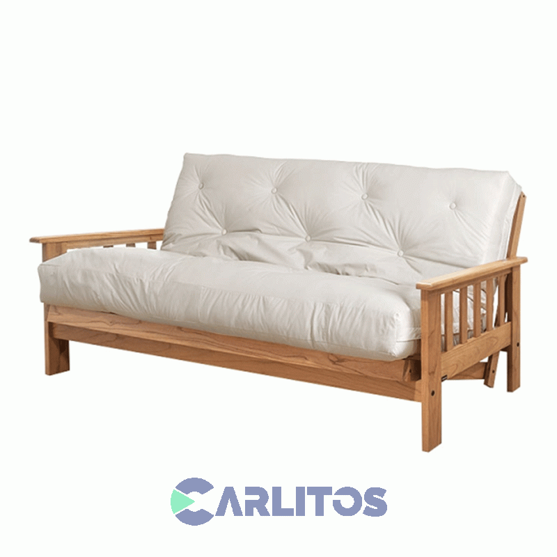 Futon 3 Cuerpos Genoud Portland Roble