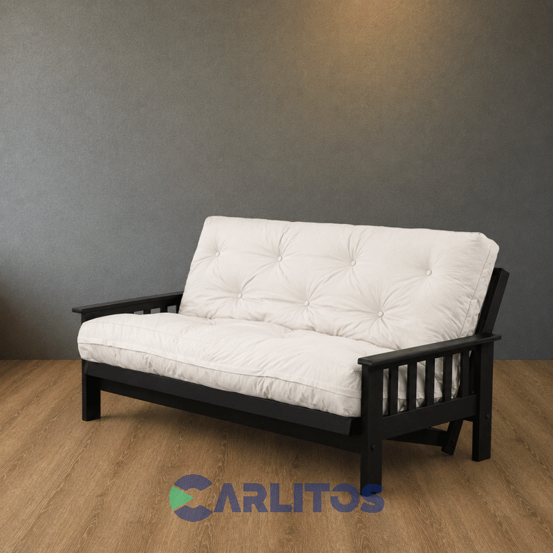Futon 3 Cuerpos Genoud Portland Nogal