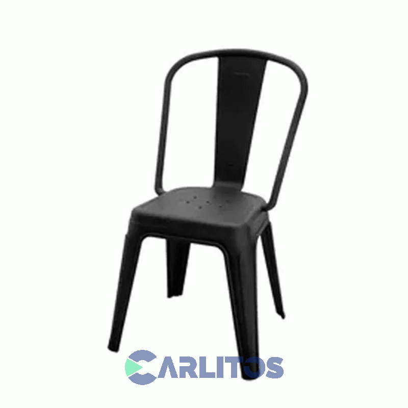 Silla Tolix Polipropileno Unican Negro