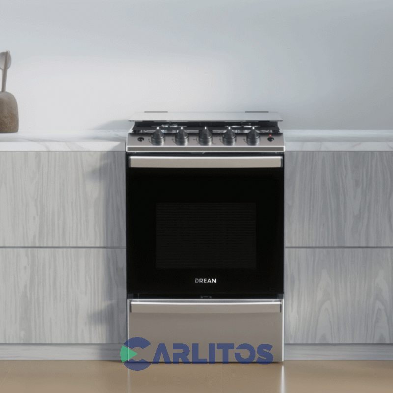 Cocina a Gas Drean 56 CM-4 Air Fryer Acero Inoxidable Cd5617aI0