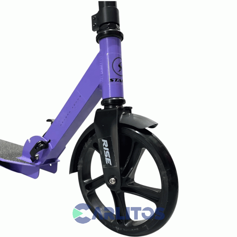 Monopatin Scooter Reforzado  Stark Rise Violeta 5839
