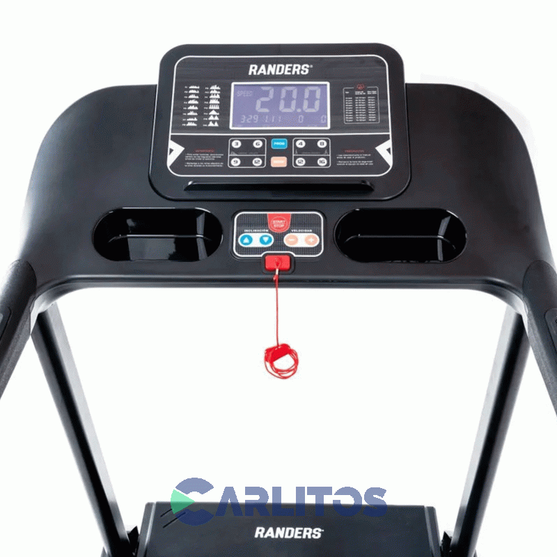 Fitness Cinta Motorizada 2.5 HP Randers Inclinacion Eectronica Arg-780-x