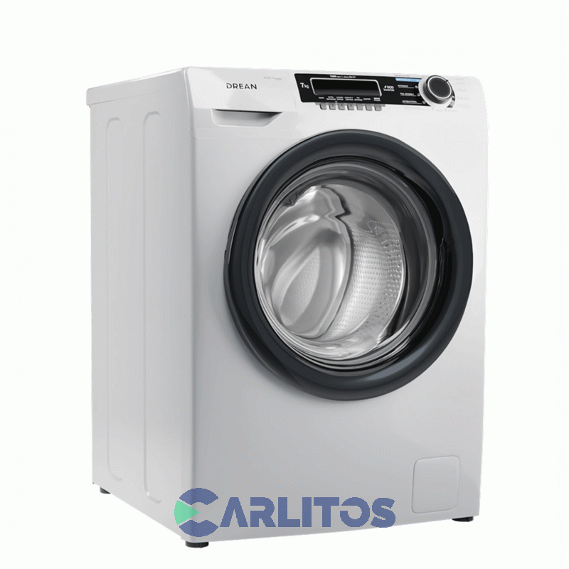 Lavarropa Carga Frontal Drean Inverter 7 KG 1000 RPM  Blanco Lcfdr0710sb0